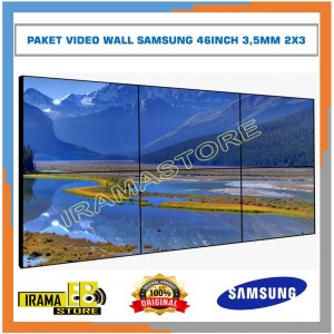 PAKET VIDEO WALL SAMSUNG 46INCH 3,5MM 2X3